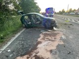Policjant spowodował śmiertelny wypadek na południu Wielkopolski. Uciekł z miejsca zdarzenia
