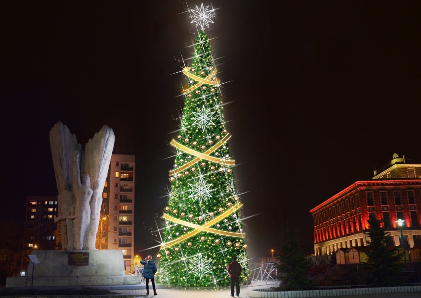 Dąbrowa Górnicza: mieszkańcy wybierają... choinkę bożonarodzeniową. Stanie w śródmieściu ZDJĘCIA 