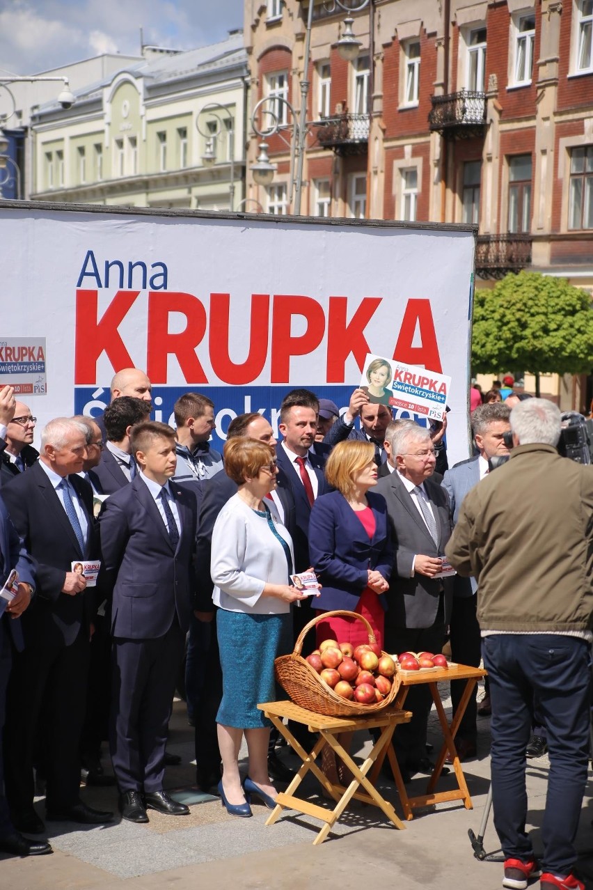 Poseł Prawa i Sprawiedliwości Anna Krupka oficjalnie rozpoczęła kampanię do Parlamentu Europejskiego: - Za Świętokrzyskie dam się pokroić