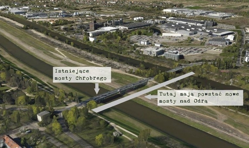 Nowe mosty Chrobrego mają mieć także torowisko tramwajowe:...