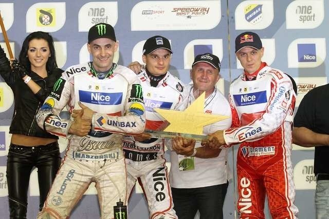 European Speedway Best Pairs - Mistrzostwa Świata ParTomasz Gollob - Adrian Miedziński - Marek Cieślak - Jarosław Hampel - podium