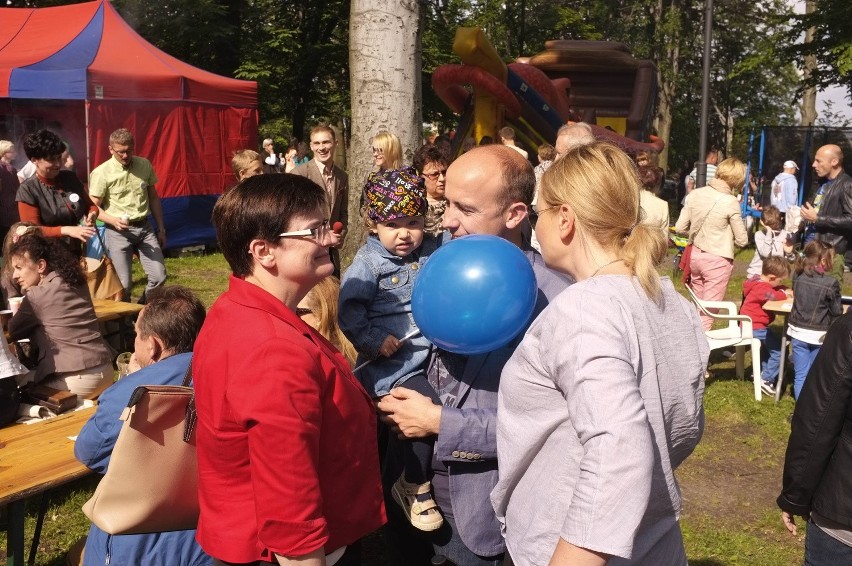 Piknik rodzinny PO w Katowicach-Giszowcu