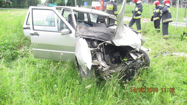 Trzy osoby ranne w wypadku na ulicy Wiśnickiej w Bochni
