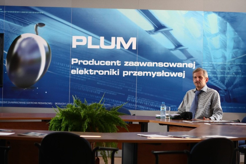Maciej Szumski, współwłaściciel i prezes Plum. To on nazwał...