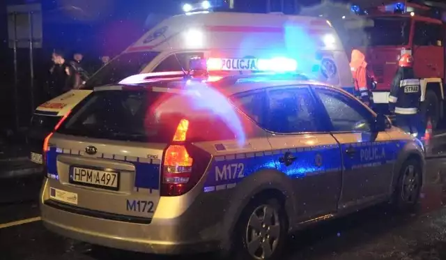 Śmiertelny wypadek w Zabielach. 22-latek zginął w czołowym zderzeniu