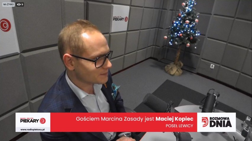 Maciej Kopiec: Nie biorę odpowiedzialności za decyzję SLD GOŚĆ DNIA DZ i Radia Piekary