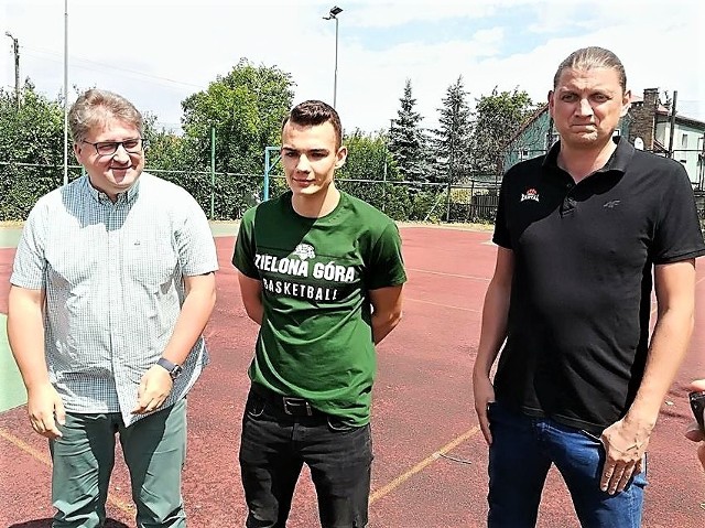 Od lewej: Janusz Jasiński, Kacper Traczyk, Robert Morkowski.