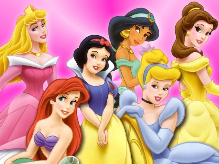 Księżniczki z Disney'a - piękne kobiety z bajek Disneya...