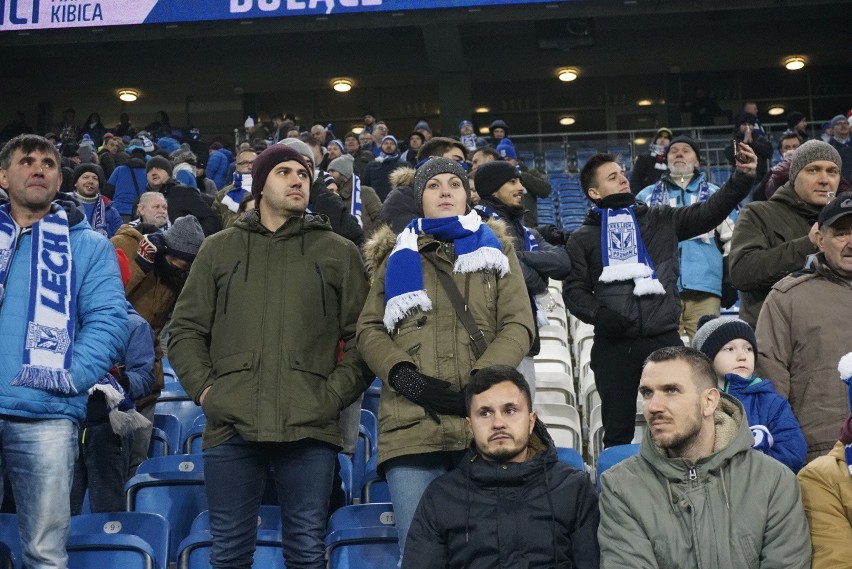 Podczas meczu Lech Poznań - Wisła Płock (2:1) atmosfera na...