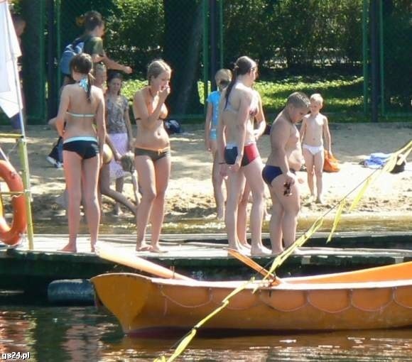 Na razie wieści z sanepidu sla kąpieliska są optymistyczne. Czy tak będzie przez całe wakacje.