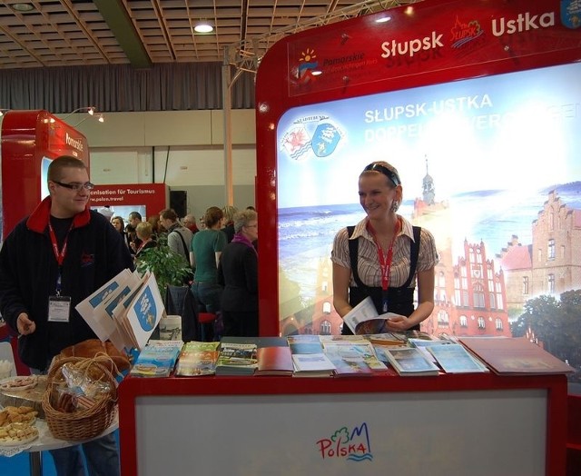 Stoisko Dwumiasta na berlińskich targach turystycznych ITB 2009.