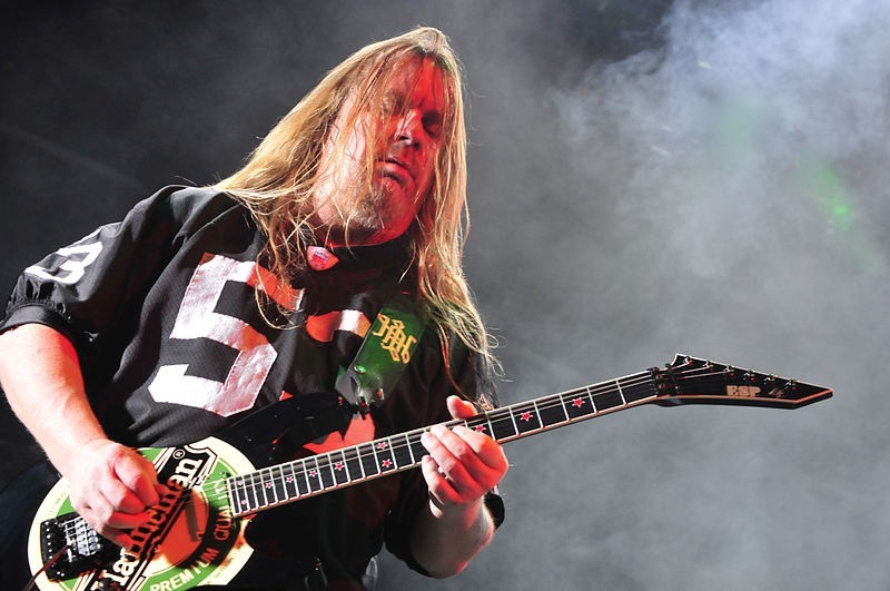 Jeff Hanneman, gitarzysta Slayera nie żyje. Pamiętacie Slayera w Spodku? [ZDJĘCIA, WIDEO]