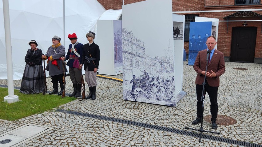 „Powstali 1863-64”. Otwarcie nowej wystawy czasowej w Muzeum Żołnierzy Wyklętych w Ostrołęce. 13.06.2023. Zdjęcia