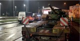 Zatrzymano czołgi jadące do Gliwic ZDJĘCIA Inspekcja Transportu Drogowego miała powody