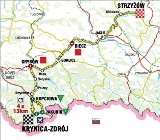 V etap Tour de Pologne na Podkarpaciu. Dziś kolejny dzień utrudnień w ruchu (mapa)
