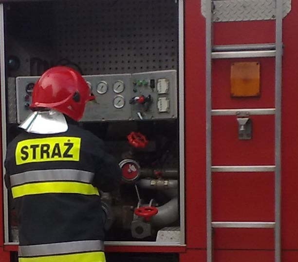 Strażacy z Koszalina mieli pracowity wieczór.