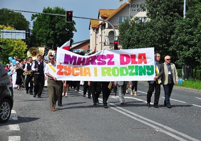 Marsz dla Życia i Rodziny przeszedł głównymi ulicami Sandomierza.