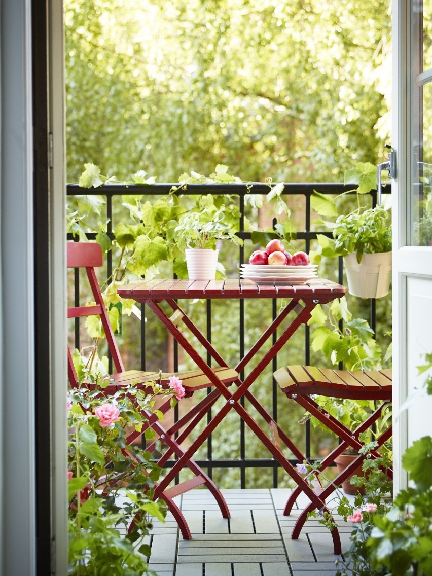 Wiosenny ogród i balkon w stylu IKEA (ZDJĘCIA)...