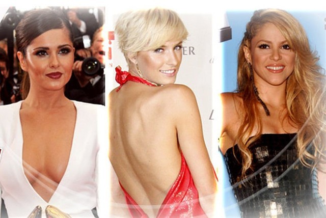 Cheryl Cole, Lena Gercke, Shakira (fot. Polskapresse)