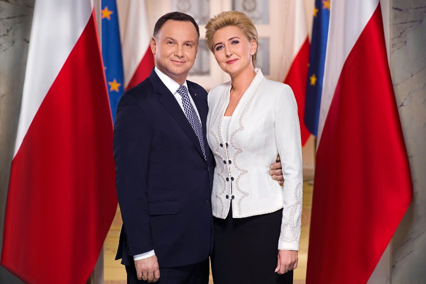 Prezydent Andrzej Duda i Agata Kornhauser-Duda