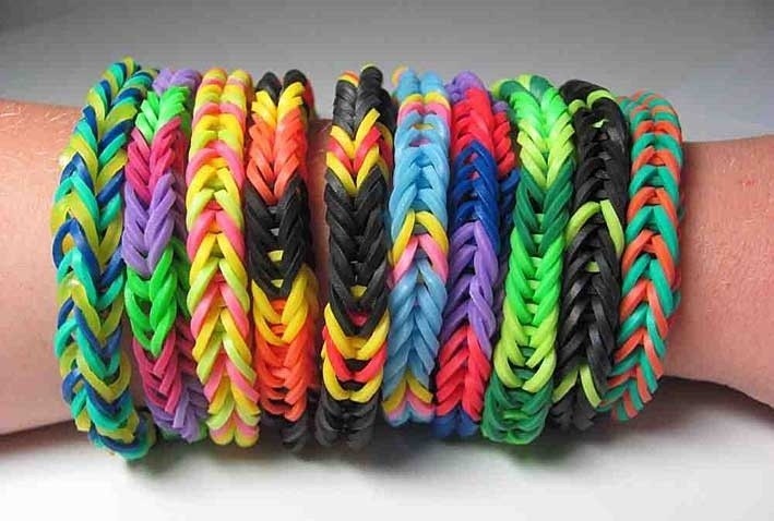 Rainbow loom, czyli bransoletki z gumek