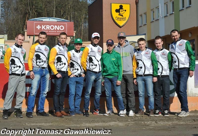 Media Day z żużlowcami SPAR Falubazu....