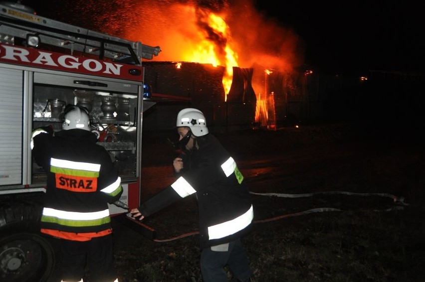 Wielkie straty po pożarze w Turowie [zdjęcia, wideo] 