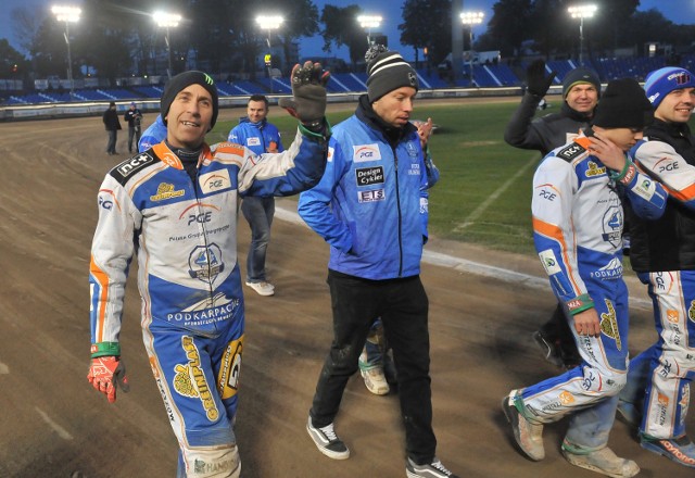 11.10.2015. rzeszow .  zuzel pge stal rzeszow ostrovia ostrow wielkopolskifot bartosz frydrych