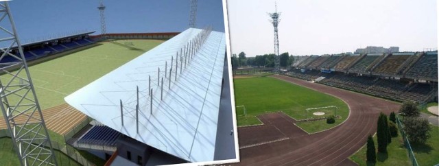 Pierwszy etap remontu stadionu Stali Mielec przewiduje przebudowę trybuny od strony ul. Solskiego.