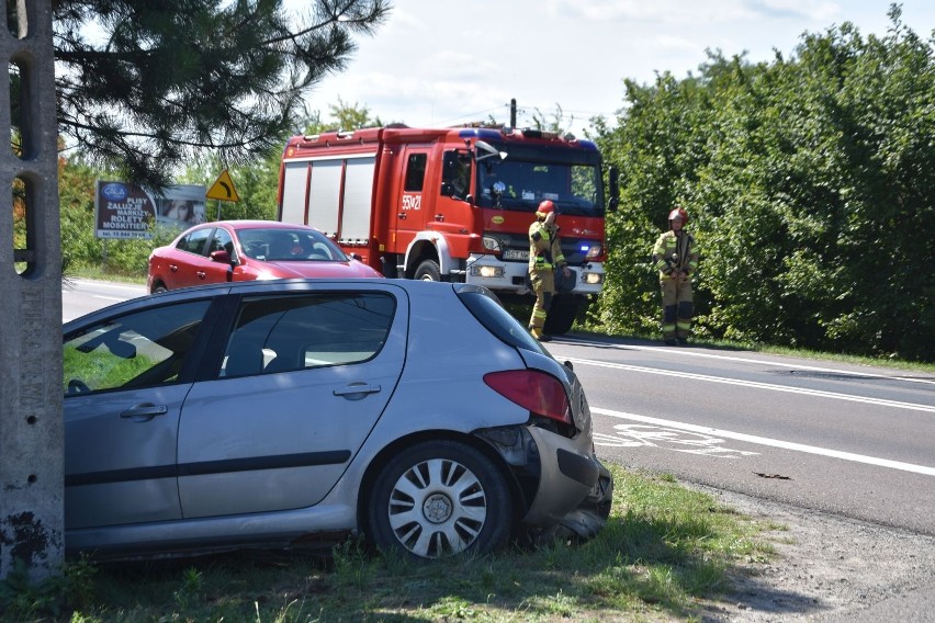 Wypadek na drodze Stalowa Wola - Pysznica