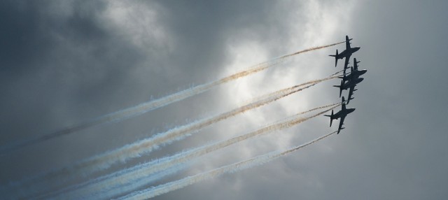 AIR Show 2013 w Radomiu: Polska flaga na niebie