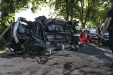 KRYMINALNY CZWARTEK. Tragedia koło Sulechowa. W wypadku karetki zginął Grzegorz Wesołowski, strażak i ratownik medyczny