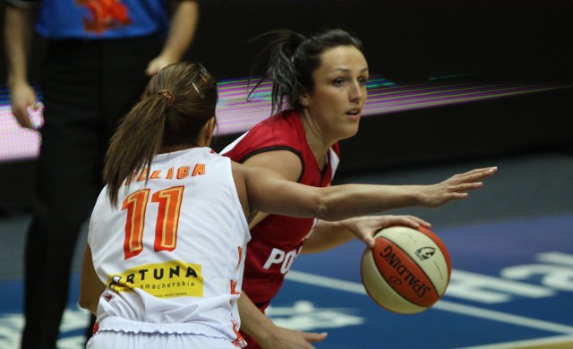 Najskuteczniejsza w polskiej ekipie była Ewelina Kobryn (24 pkt)