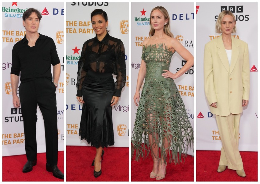 Gwiazdy na BAFTA Tea Party. Na czerwonym dywanie m.in. Cillian Murphy, Emily Blunt, Julianne Moore i Elizabeth Debicki