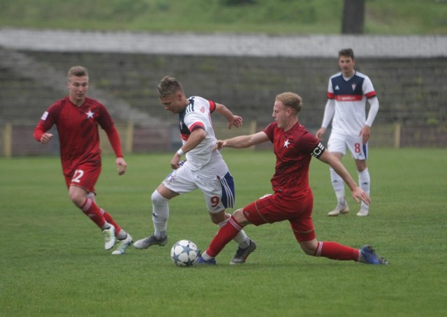 27.04.2019 rok. Centralna Liga Juniorów: Górnik Zabrze - Wisła Kraków 1:0.