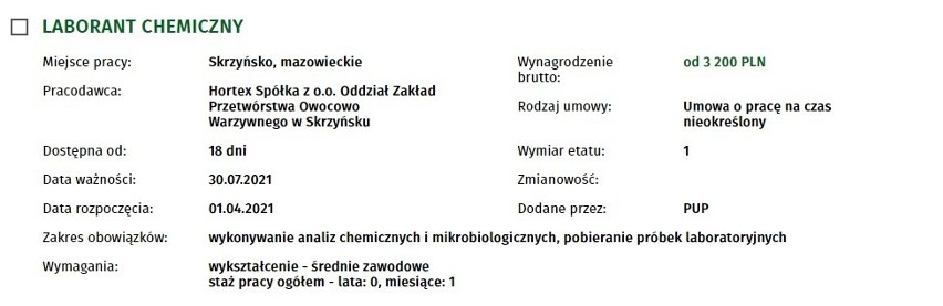 Zobacz oferty pracy w powiecie przysuskim. Ile pracodawcy dają zarobić i jakich pracowników poszukują?