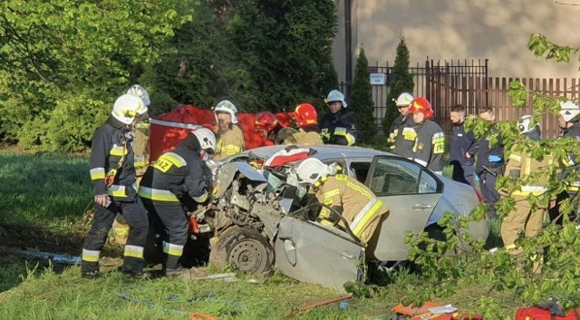 Wypadek w Wesołej w gminie Iwanowice. Zginął 35-letni mężczyzna