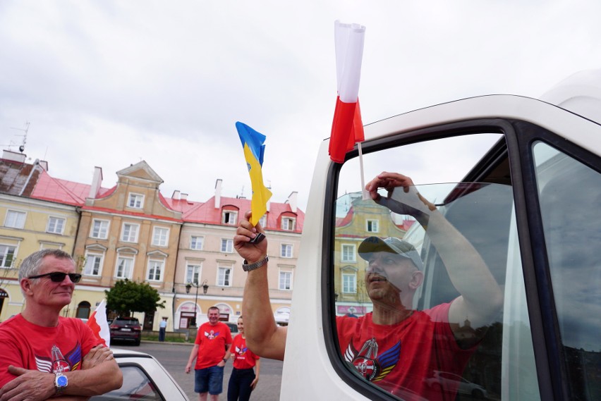 X Rajd Wołyński wyruszył z Lublina na Ukrainę. Zobacz zdjęcia
