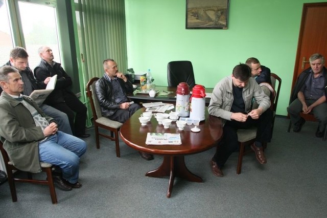 Prezesa Marka Wołocha nie ma dziś w pracy. Związkowcy okupują jego gabinet.