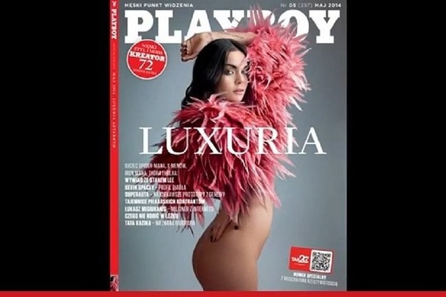 Luxuria Astaroth w rozbieranej sesji dla "Playboya"! (fot. screen YouTube.com)