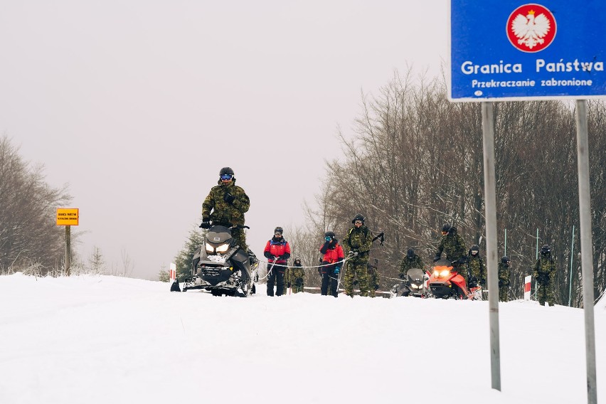 Strażnicy graniczni doskonalili swoje umiejętności podczas...