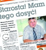 Znieważyli starostę w kawiarence i w szkole