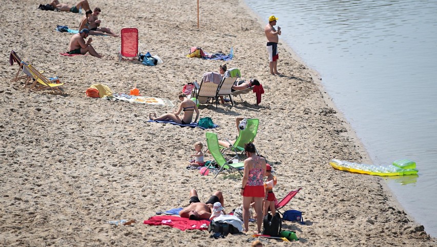 Wróciła dobra pogoda, do Kryspinowa zjechali znów plażowicze