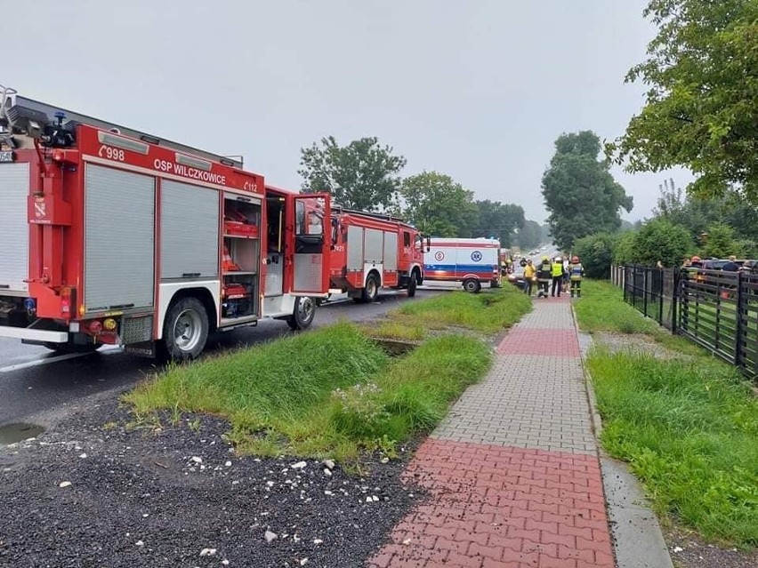 Wypadek na krajowej siódemce w gminie Michałowice