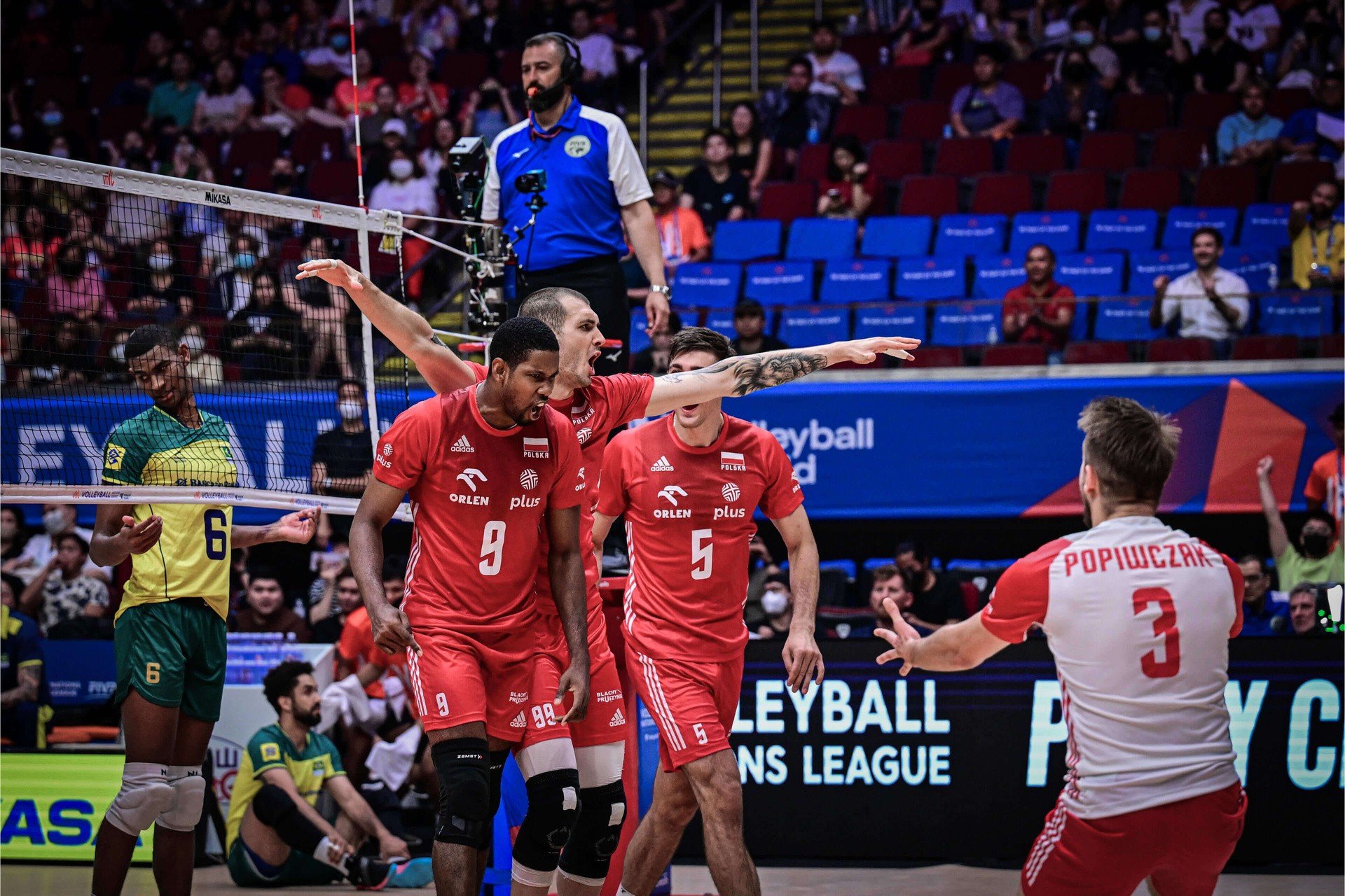 Polish volleyball players fight for another victory in the Nations League