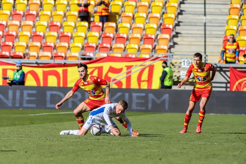 W marcu Jagiellonia przegrała u siebie z Wisłą Płock 0:1....