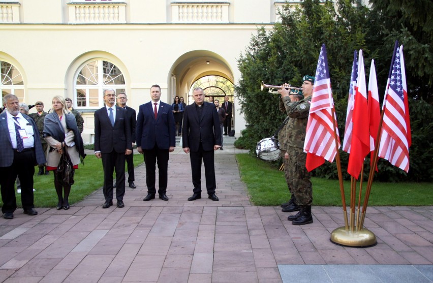 Georgette Mosbacher, ambasador USA w Polsce, wzięła udział w...