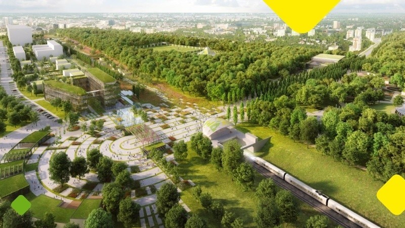 Zielone Expo w Łodzi, jeżeli będzie, to pięć lat później niż planowano - dopiero w 2029 roku. ZOBACZ JAK BĘDZIE WYGLĄDAĆ TEREN WYSTAWY!