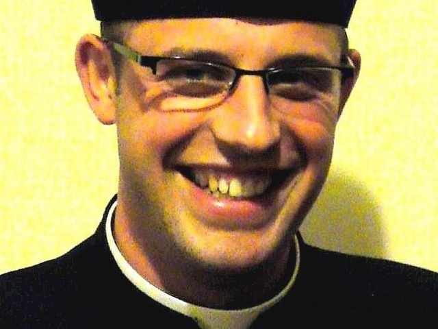 Michał Glin, ksiądz diakon, od września 2010 roku uczy religii w Gimnazjum w Wiślicy.