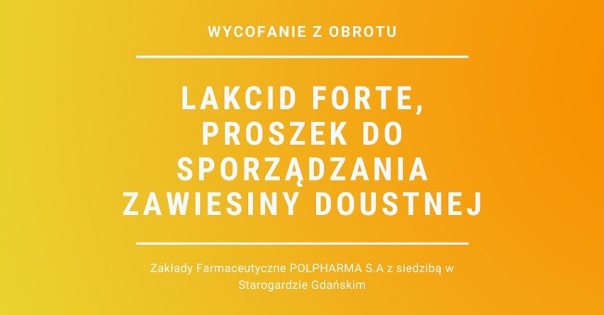 Lakcid forte, proszek do sporządzania zawiesiny doustnej,...